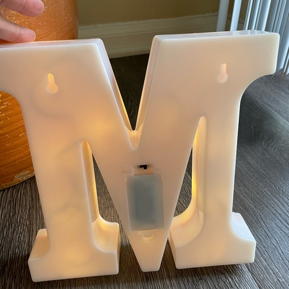 Note board Marquis letter M and ombré mesh bag - Picture 6 of 10